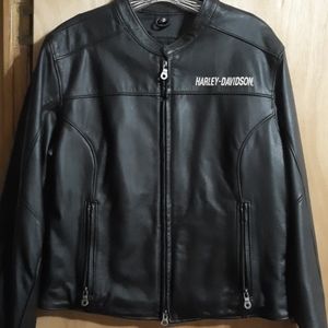Women's Leather Harley Davidson Jacket
